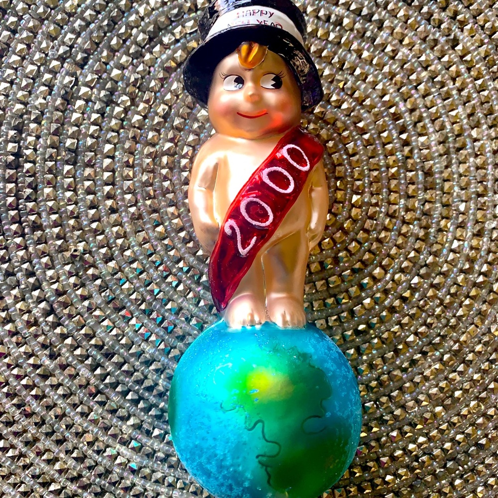 Christopher Radko 2000 Happy New Year baby❣️
